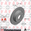 Load image into Gallery viewer, Zimmermann Brake Disc 1293 fits 1995-2002 BMW M3 / 1995-2002 BMW Z3