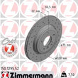 Load image into Gallery viewer, Zimmermann Brake Disc 1295 fits 2001-2006 BMW 330CI / 2001-2006 BMW 330I / 2001-2006 BMW 330XI