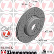 Load image into Gallery viewer, Zimmermann Brake Disc 150.2905.32 fits 2012-2021 BMW 228I / 228I xDrive / 230I / 230I xDrive / 335I / 335I GT xDrive / 335...