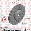 Load image into Gallery viewer, Zimmermann Brake Disc 150.2906.32 fits 2012-2021 BMW 228I / 228I xDrive / 230I / 230I xDrive / 320I / 320I xDrive / 328I /...