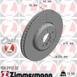 Load image into Gallery viewer, Zimmermann Brake Disc 150.2912.32 fits 2009-2017 BMW 550I GT / 550I GT xDrive / 750I / 750I xDrive / 750LI / 750LI xDrive ...