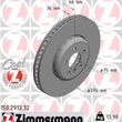 Load image into Gallery viewer, Zimmermann Brake Disc 150.2913.32 fits 2009-2017 BMW 550I GT / 550I GT xDrive / 750I / 750I xDrive / 750LI / 750LI xDrive ...