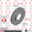 Load image into Gallery viewer, Zimmermann Brake Disc 1506 fits 1986 Porsche 944 Turbo