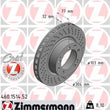 Load image into Gallery viewer, Zimmermann Brake Disc 1514 fits 1986-1991 Porsche 928 / 944