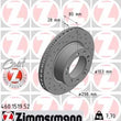 Load image into Gallery viewer, Zimmermann Brake Disc 1519 fits 1989-1994 Porsche 911
