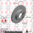 Load image into Gallery viewer, Zimmermann Brake Disc 1523 fits 1997-2004 Porsche Boxster