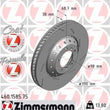 Load image into Gallery viewer, Zimmermann Brake Disc 1585 fits 2010-2016 Porsche Panamera
