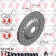 Load image into Gallery viewer, Zimmermann Brake Disc 2910 fits 2012-2019 BMW M5 / M6 / M6 Gran COUPE / 2013-2016 BMW M5 / 2012-2018 BMW M6