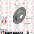 Load image into Gallery viewer, Zimmermann Brake Disc 3401 fits 2002-2007 Mini Cooper