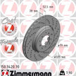 Load image into Gallery viewer, Zimmermann Brake Disc 3420 fits 2001-2006 BMW M3