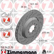 Load image into Gallery viewer, Zimmermann Brake Disc 3421 fits 2005-2008 BMW M3 / Z4