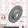 Load image into Gallery viewer, Zimmermann Brake Disc 3430 fits 2006 BMW 330I / 330XI / 2007-2013 BMW 335D / 335I / 335I xDrive / 2009-2011 BMW 330I / 330...