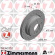 Load image into Gallery viewer, Zimmermann Brake Disc 3437 fits 2006 BMW 325XI / 2007-2013 BMW 325XI / 328I / 328I xDrive / 2007-2015 BMW 328XI / 2009-201...