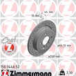 Load image into Gallery viewer, Zimmermann Brake Disc 3446 fits 2006-2015 Mini Cooper