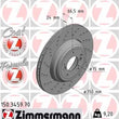 Load image into Gallery viewer, Zimmermann Brake Disc 3459 fits 2008-2013 BMW M3 / 2011 BMW 1 Series M