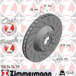 Load image into Gallery viewer, Zimmermann Brake Disc 3474 fits 2006-2010 BMW M5 / M6