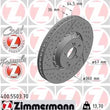 Load image into Gallery viewer, Zimmermann Brake Disc 5503 fits 2003-2025 Mercedes-Benz Amg / Amg GT / Amg GT 43 / Amg GT 53 / Amg GT Black Series / Amg G...