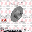 Load image into Gallery viewer, Zimmermann Coated Brake Disc 1006 fits 1963-1965 Mercedes-Benz 190 / 190C / 190DC / 1966-1968 Mercedes-Benz 200 / 200D