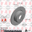 Load image into Gallery viewer, Zimmermann Coated Brake Disc 1272 fits 1995-2001 BMW 740I / 1994-2001 BMW 740IL / 1993-1997 BMW 840CI / 1991-1995 BMW 850CSI