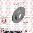 Load image into Gallery viewer, Zimmermann Coated Brake Disc 1402 fits 1984-1989 Mercedes-Benz 190d, 190e