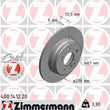 Load image into Gallery viewer, Zimmermann Coated Brake Disc 1412 fits 1990-1993 Mercedes-Benz 300CE / 1993 Mercedes-Benz 300E / 1987 Mercedes-Benz 300TD ...