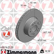 Load image into Gallery viewer, Zimmermann Coated Brake Disc 1421 fits 1992-1993 Mercedes-Benz 300SD / 1992-1993 Mercedes-Benz 300SE / 1992-1993 Mercedes-...