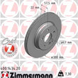 Load image into Gallery viewer, Zimmermann Coated Brake Disc 1434 fits 1993-1997 Mercedes-Benz 600SL / 1994-2002 Mercedes-Benz SL320 / 1994-2002 Mercedes-...