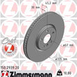 Load image into Gallery viewer, Zimmermann Coated Brake Disc 150.2939.20 fits 2023-2024 BMW X1 XDRIVE28I / 2015-2024 Mini Cooper John Cooper Works / 2017-...