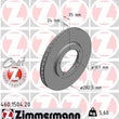 Load image into Gallery viewer, Zimmermann Coated Brake Disc 1504 fits 1984-1989 Porsche 911