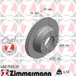 Load image into Gallery viewer, Zimmermann Coated Brake Disc 1505 fits 1984-1989 Porsche 911