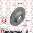 Load image into Gallery viewer, Zimmermann Coated Brake Disc 1509 fits 1986-1989 Porsche 911 / 930 / 1978-1979 Porsche 930