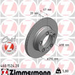 Load image into Gallery viewer, Zimmermann Coated Brake Disc 1524 fits 1997-2004 Porsche Boxster