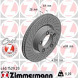 Load image into Gallery viewer, Zimmermann Coated Brake Disc 1529 fits 2017-2022 Porsche 718 Boxster / 2017-2022 Porsche 718 Cayman / 2009-2022 Porsche 71...