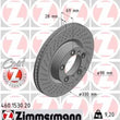 Load image into Gallery viewer, Zimmermann Coated Brake Disc 1530 fits 2017-2022 Porsche 718 Boxster / 2017-2022 Porsche 718 Cayman / 2009-2022 Porsche 71...