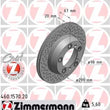 Load image into Gallery viewer, Zimmermann Coated Brake Disc 1570 fits 2017-2022 Porsche 718 Boxster / 2017-2022 Porsche 718 Cayman / 2005-2016 Porsche Bo...