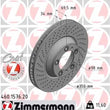 Load image into Gallery viewer, Zimmermann Coated Brake Disc 1577 fits 2007-2013 Porsche 911 - Main Product View