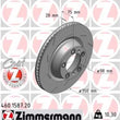 Load image into Gallery viewer, Zimmermann Coated Brake Disc 1587 fits 2010-2016 Porsche Panamera