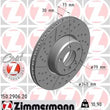Load image into Gallery viewer, Zimmermann Coated Brake Disc 2906 fits 2012-2021 BMW 228I / 228I xDrive / 230I / 230I xDrive / 320I / 320I xDrive / 328I /...