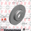 Load image into Gallery viewer, Zimmermann Coated Brake Disc 2911 fits 2012-2020 BMW 335I / 335I GT xDrive / 335I xDrive / 340I / 340I GT xDrive