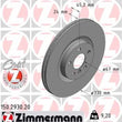 Load image into Gallery viewer, Zimmermann Coated Brake Disc 2930 fits 2021-2024 BMW 228I Gran COUPE / 2020-2024 BMW 228I xDrive Gran COUPE / 2016-2022 BM...
