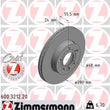 Load image into Gallery viewer, Zimmermann Coated Brake Disc 3212 fits 1997 1999-2003 Volkswagen Eurovan
