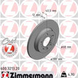 Load image into Gallery viewer, Zimmermann Coated Brake Disc 3213 fits 1997 1999-2003 Volkswagen Eurovan