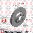 Load image into Gallery viewer, Zimmermann Coated Brake Disc 3226 fits 2004-2015 Audi Q7 / 2003-2010 Porsche Cayenne / 2008-2010 Porsche Cayenne GTS / 200...