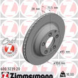 Load image into Gallery viewer, Zimmermann Coated Brake Disc 3239 fits 2007-2014 Audi Q7 / 2015-2018 Porsche Cayenne GTS / 2005-2006 Porsche Cayenne S / 2...