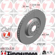 Load image into Gallery viewer, Zimmermann Coated Brake Disc 3243 fits 2012-2025 Audi / Volkswagen
