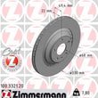 Load image into Gallery viewer, Zimmermann Coated Brake Disc 3321 fits 2006-2011 Audi A6 / 2005-2011 Audi A6 Quattro