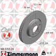 Load image into Gallery viewer, Zimmermann Coated Brake Disc 3355 fits 2011-2016 Audi A4 / 2011-2016 Audi A4 Quattro / 2011-2017 Audi A5 / 2011-2017 Audi ...