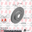 Load image into Gallery viewer, Zimmermann Coated Brake Disc 3400 fits 2002-2008 Mini Cooper