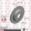 Load image into Gallery viewer, Zimmermann Coated Brake Disc 3433 fits 2001-2005 BMW 325XI