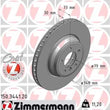 Load image into Gallery viewer, Zimmermann Coated Brake Disc 3441 fits 2009-2011 BMW 335D / 2007-2013 BMW 335I / 2009-2013 BMW 335I xDrive / 2011-2013 BMW...